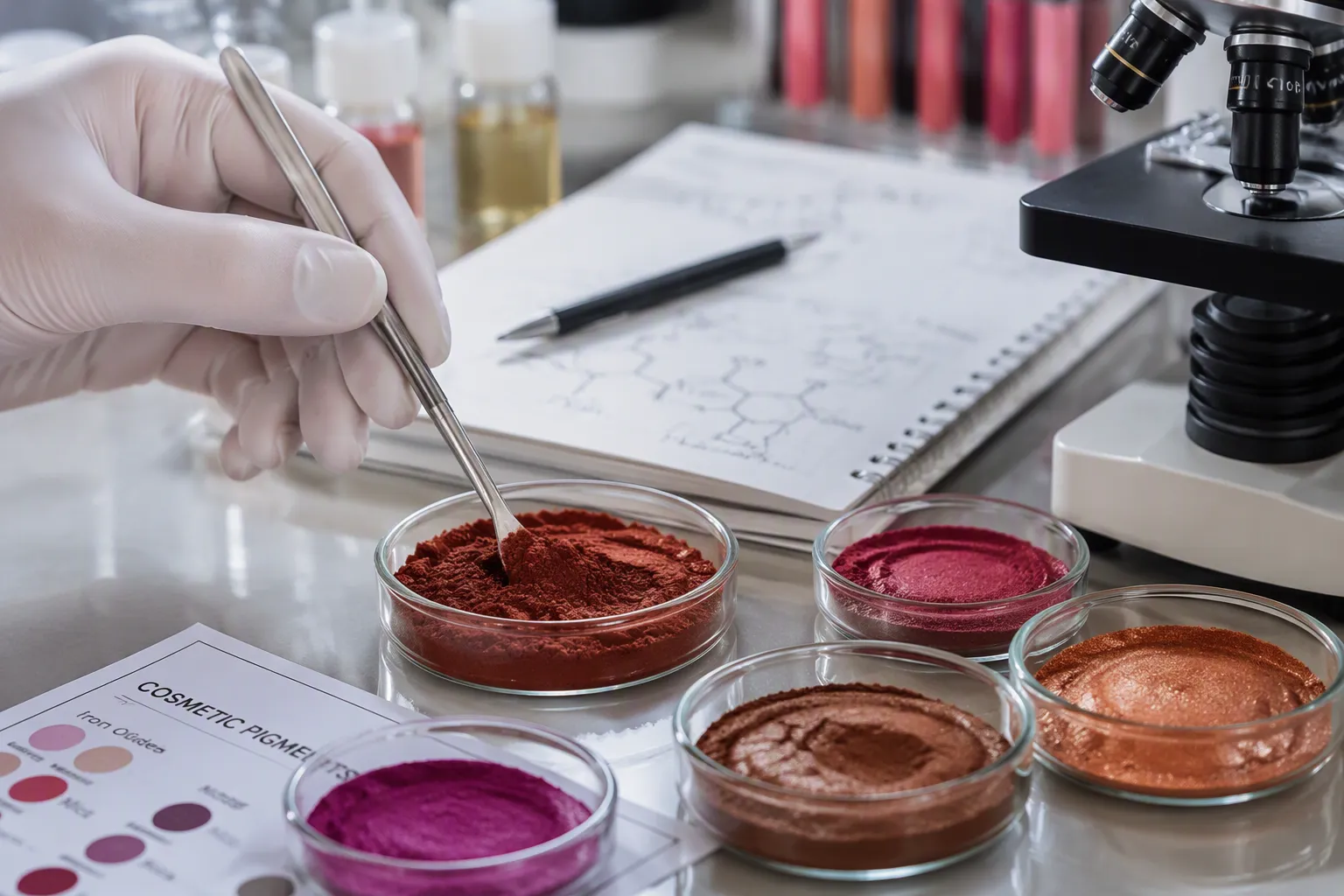 Comment choisir des pigments traités en surface pour les formulations cosmétiques