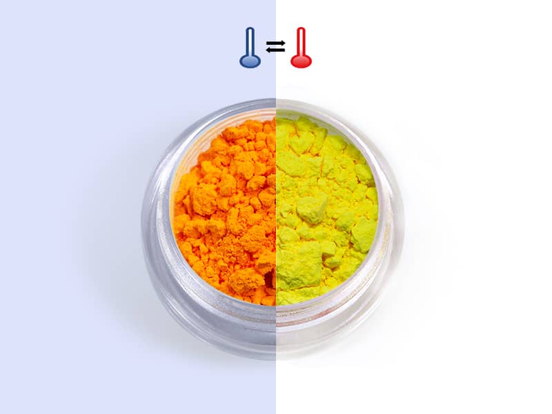 Pigment thermochrome