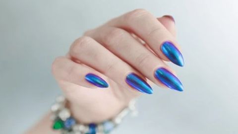 Pigments caméléon pour vernis à ongles à effet changeant