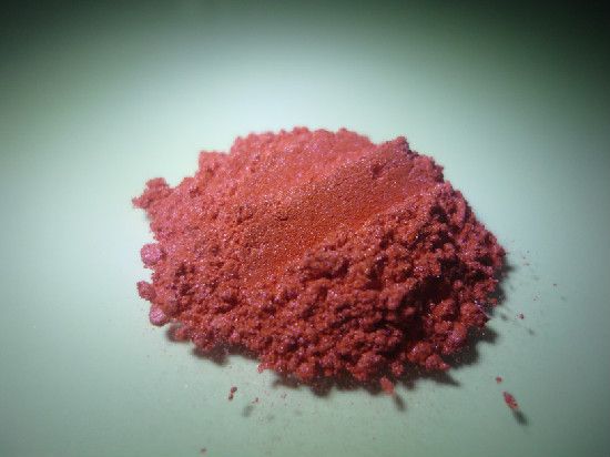 Pigment nacré rouge véritable, à base de mica naturel – KT-6025 - Kolortek