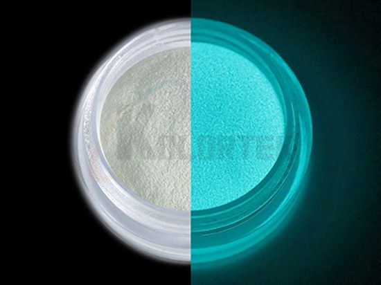 Pigment phosphorescent bleu-vert, aluminate de strontium, 65–75 μm – KT-GBG02 - Kolortek