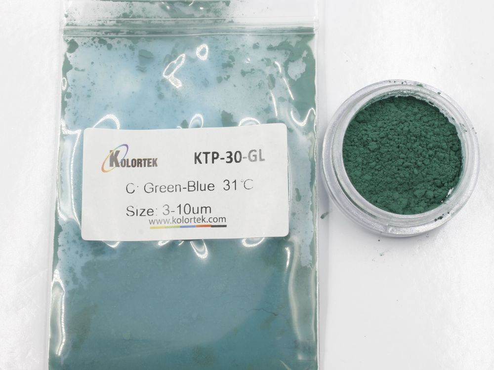 Poudre thermochromique pour applications de peinture personnalisées - Kolortek