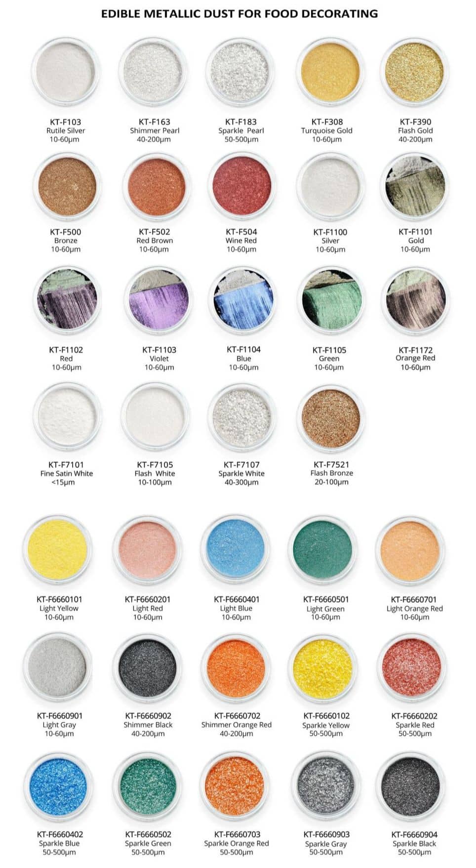 edible luster dust