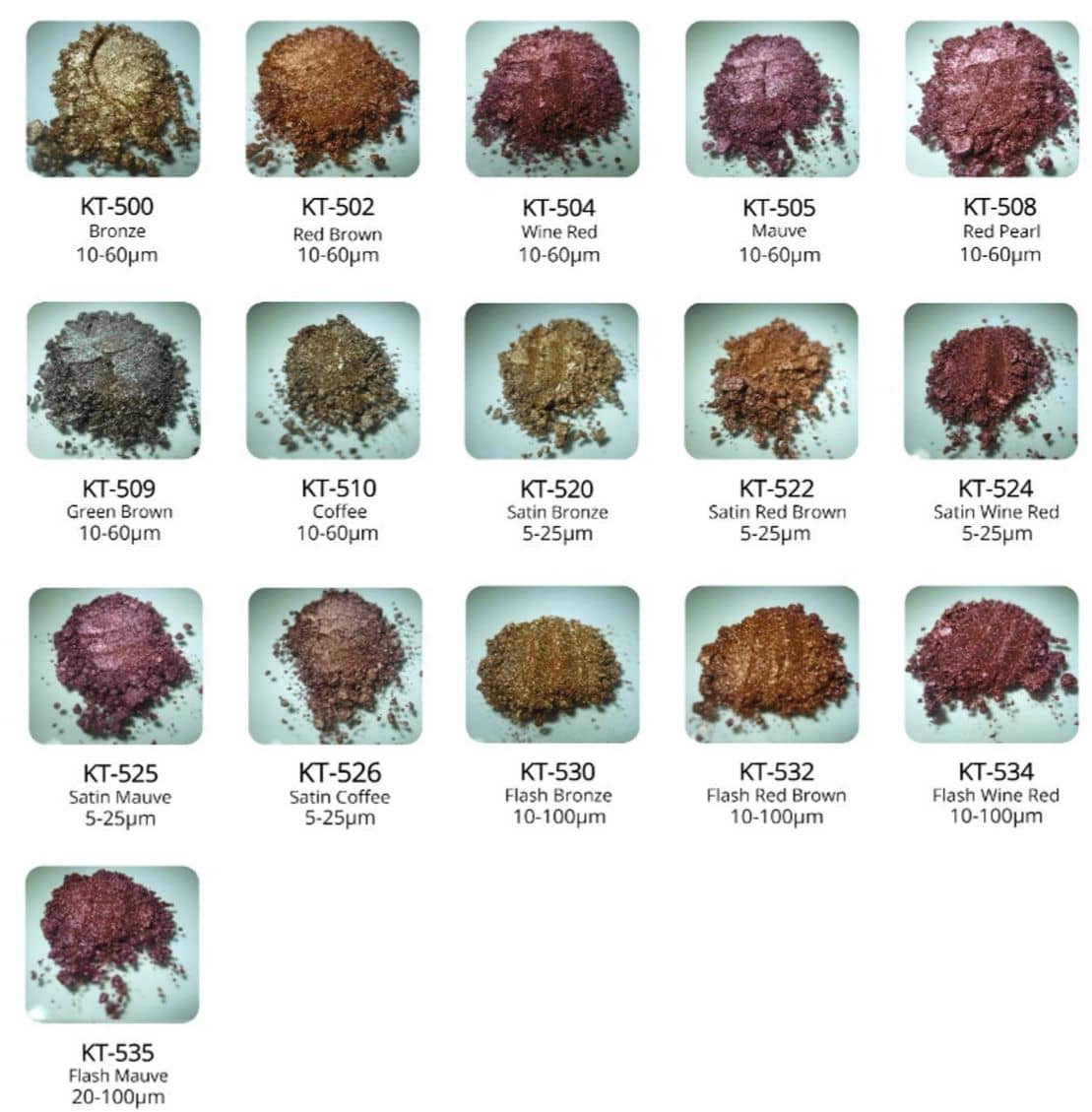 metallic luster pigment