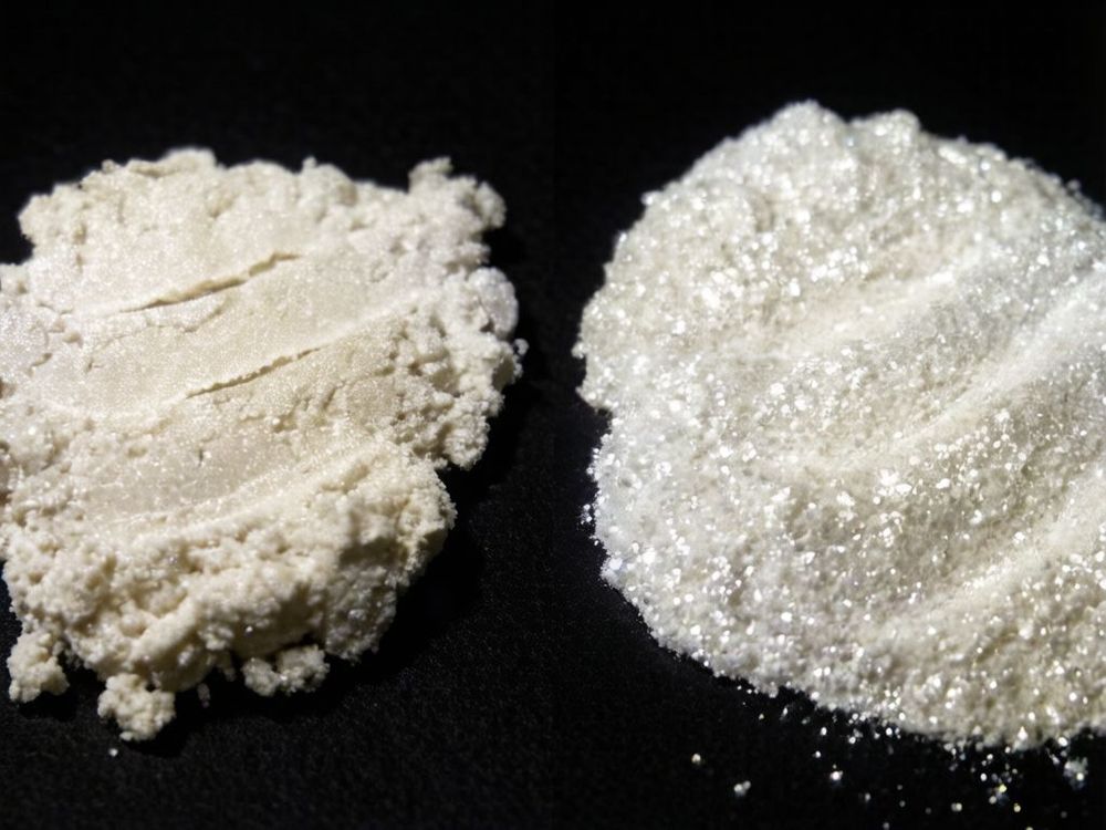Fine vs Coarse Pearl Pigment