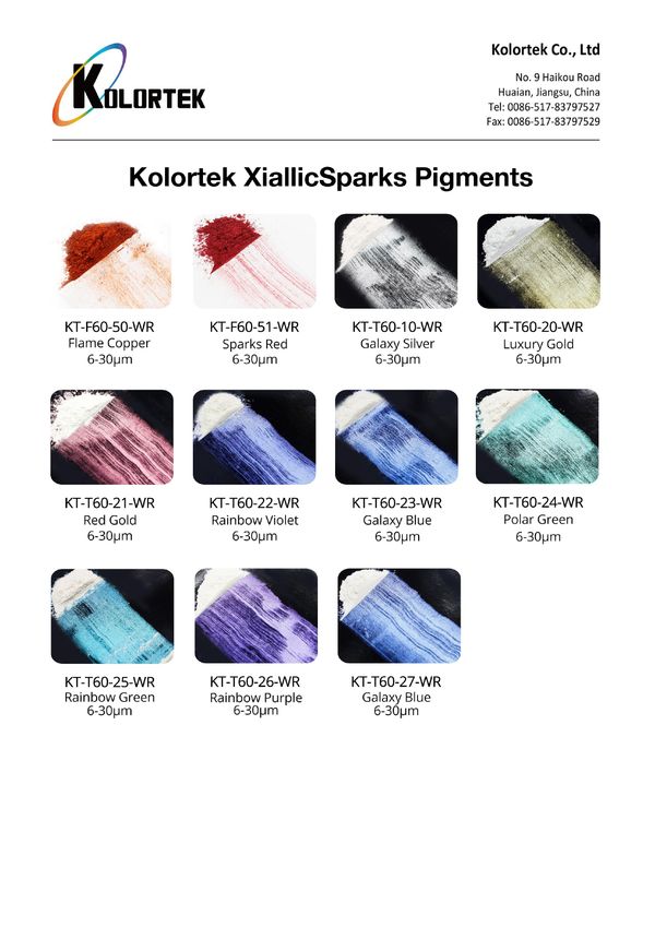 Pigments XiallicSparks