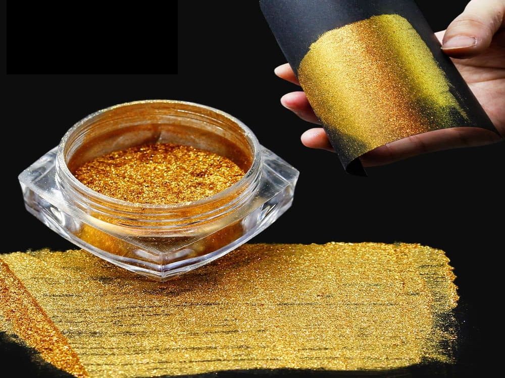 Color Shift Mica Powder Red/Golden